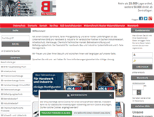 Tablet Screenshot of bhb-shop.de